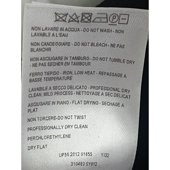 Stella McCartney Square Neck Sheath Dress •IT 44/ US 8• Pencil Black $1230 - Picture 14 of 14